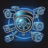 Advanced AI-powered security camera system with real-time monitoring, motion detection, and remote access for enhanced home and business security.